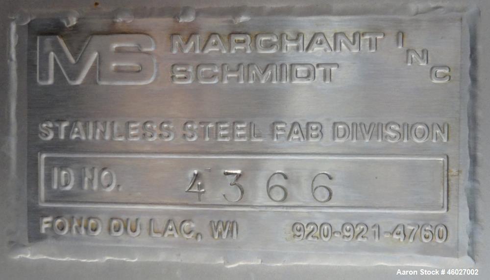 Used Marchant Schmidt Pneumatic Cheese Cubing Machine, Model MS80.