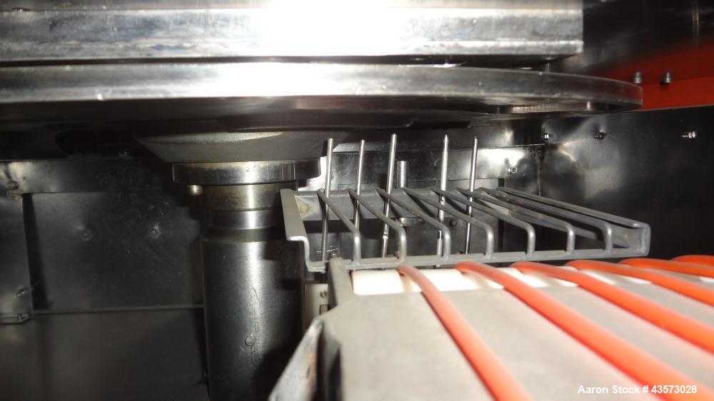 Used Meat Machinery Manufacturers Meat Slicer. Mounted on a stainless steel frame.