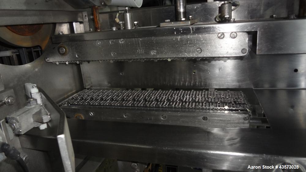 Used Meat Machinery Manufacturers Meat Slicer. Mounted on a stainless steel frame.