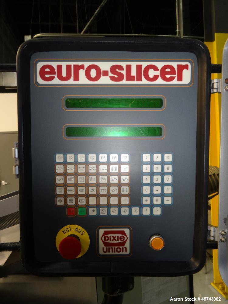 Used GEA Dixie Union Euro Slicer, Model SL 484.