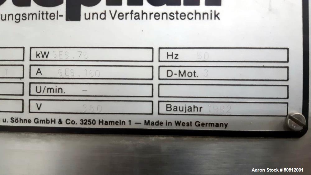 Used Stephan Cutter Combicut Model TC300
