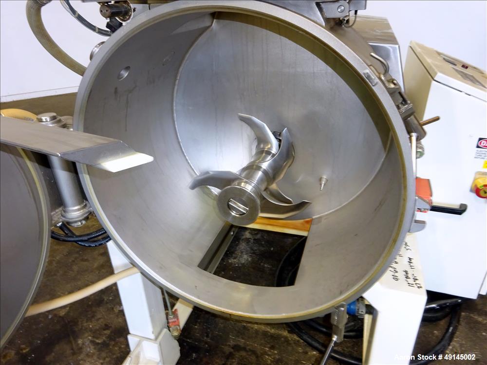Used Stephan High Speed Mixer, Model TK 160, 304 Stainless Steel.