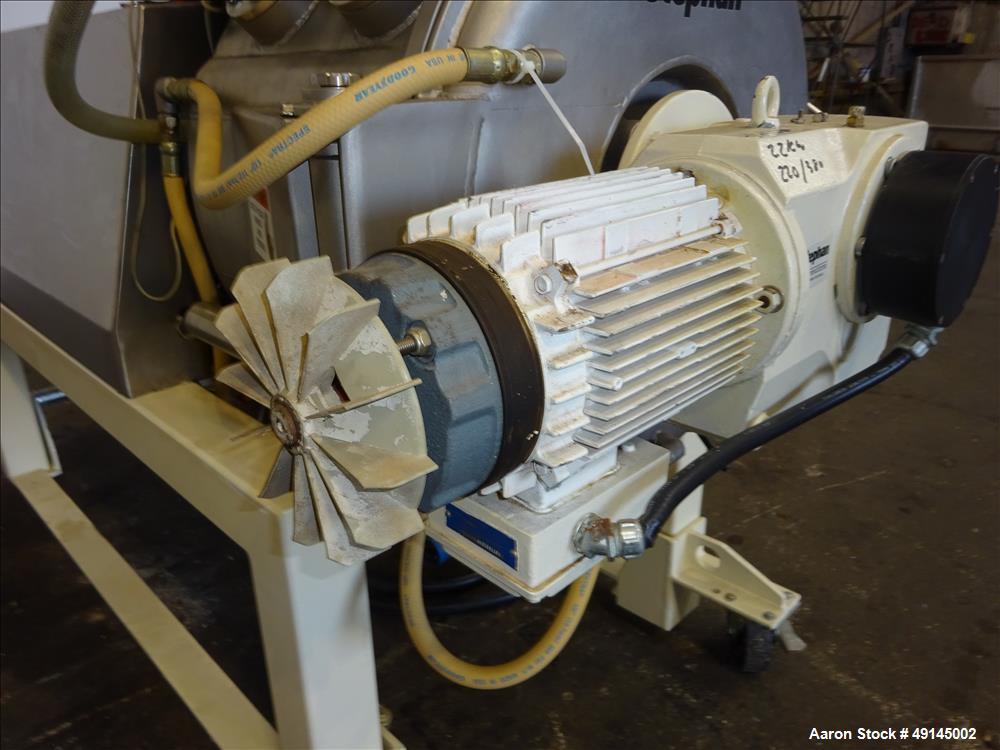 Used Stephan High Speed Mixer, Model TK 160, 304 Stainless Steel.