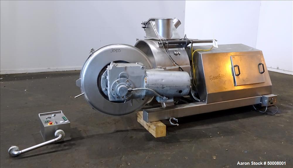 Used Stephan Machinery TK Combicut Mixer, Model TK-300S, Stainless Steel.