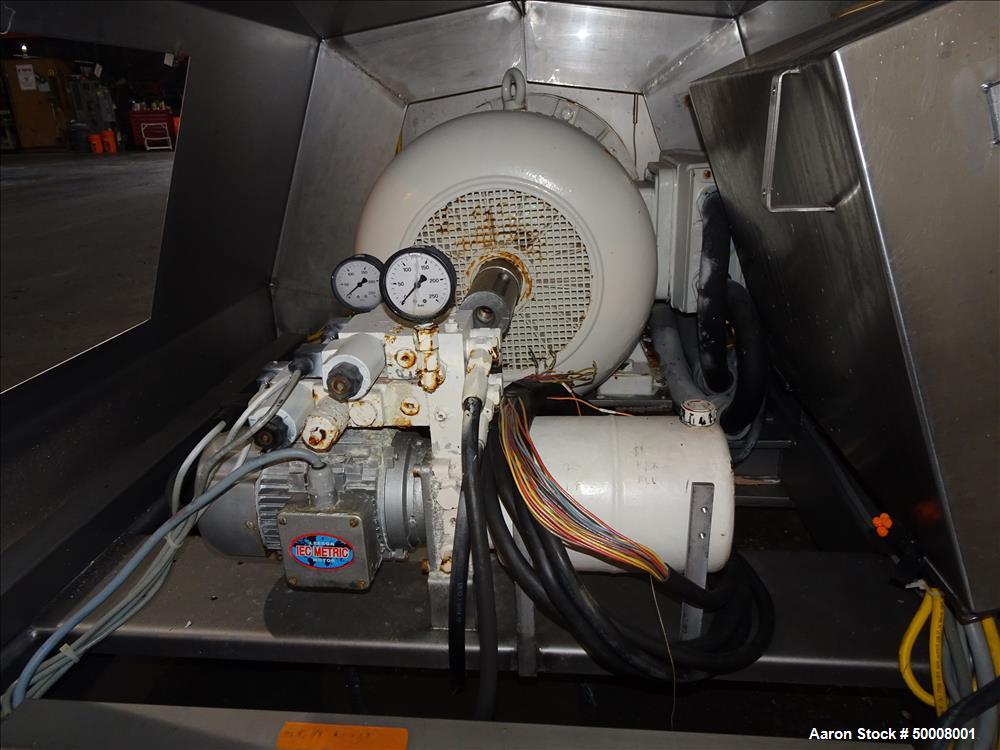 Used Stephan Machinery TK Combicut Mixer, Model TK-300S, Stainless Steel.