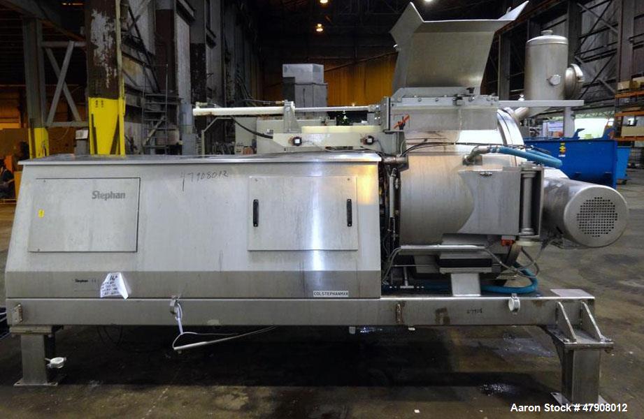 Used Stephan High Speed Mixer, Model TK 600, 304 Stainless Steel.