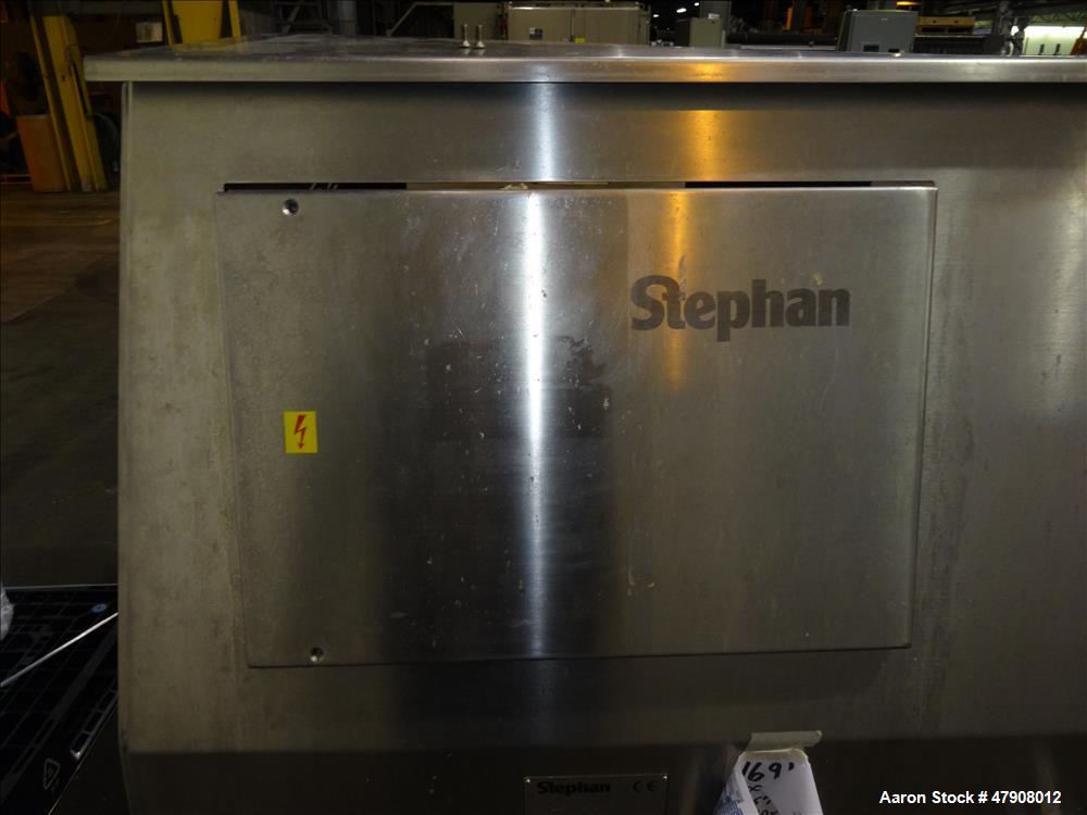 Used Stephan High Speed Mixer, Model TK 600, 304 Stainless Steel.