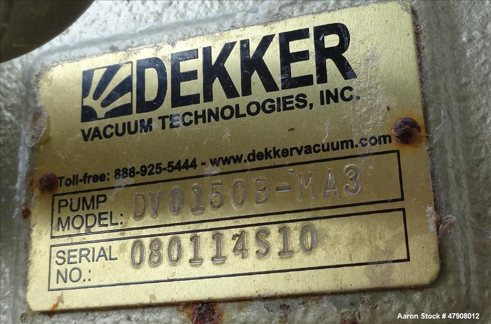 Used Stephan High Speed Mixer, Model TK 600, 304 Stainless Steel.
