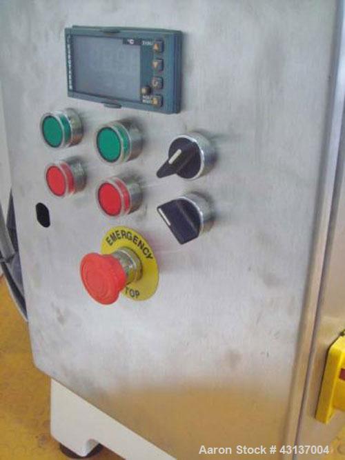 Used Stephan UMM/SK 40E-GN1 Mixer/Cutter, stainless steel on product contact parts, jacketed for steam/water, 10 hp/7.5 kW drive, 1450/2900 rpm, 380V/50 hz, handles vacuum.Bowl diameter 19.7" (500 mm...