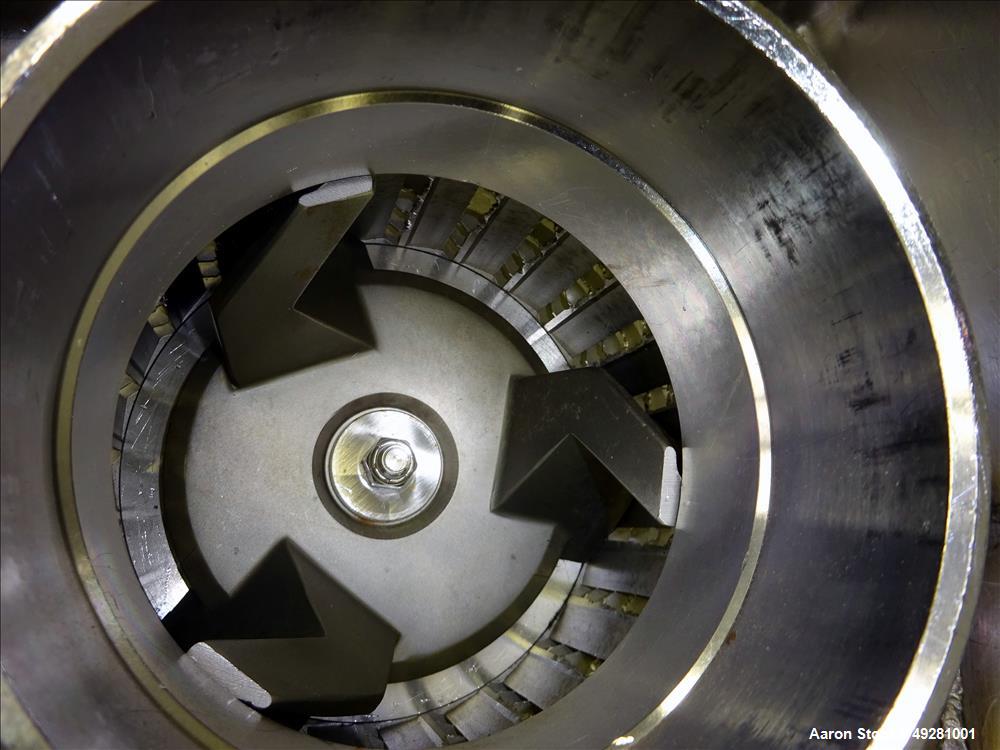 Used Urschel Comitrol Processor Slant, Model 3600, 304 Stainless Steel.