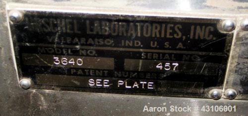 Used Stainless Steel Urschel Comitrol Processor, Model 3640