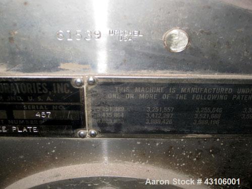 Used Stainless Steel Urschel Comitrol Processor, Model 3640