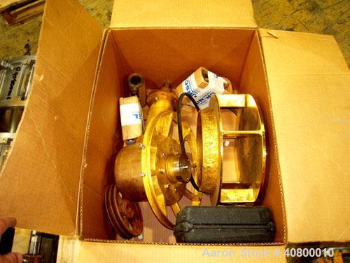Used Urschel Slicer, Model CC, Stainless Steel. Approximately 14" inside diameter cutting head, driven by a 2 hp, 3/60/575 volt, 1765 rpm motor with brake. Maximum input product size 3 1/2". Bronze i...