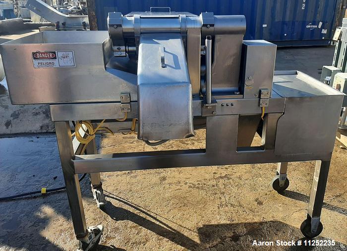 Used Urschel Model G-A Dicer – 5/16" Dice, 2 HP, Stainless Frame, Portable Food Processor