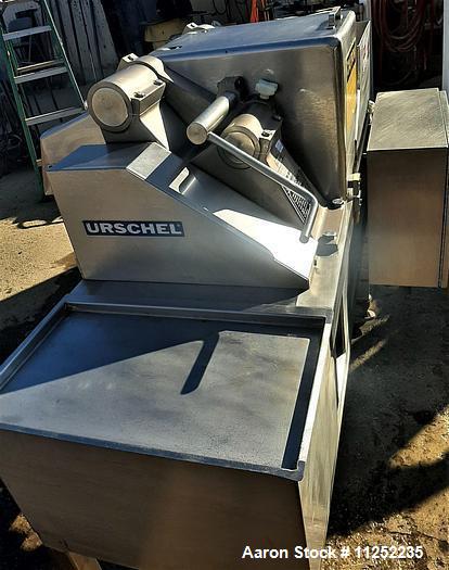 Used Urschel Model G-A Dicer – 5/16" Dice, 2 HP, Stainless Frame, Portable Food Processor