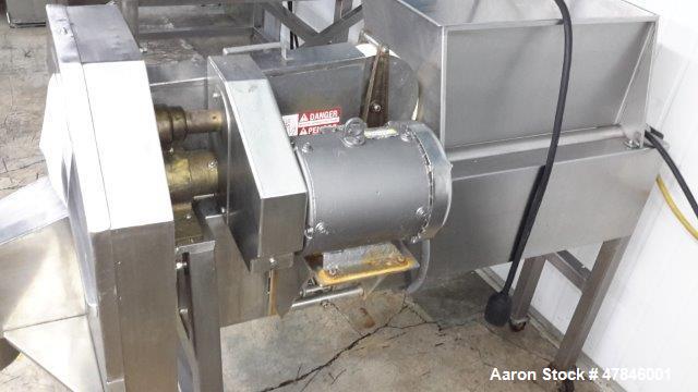 Used Urschel Crosscut Slicer, Model OV, Stainless Steel.