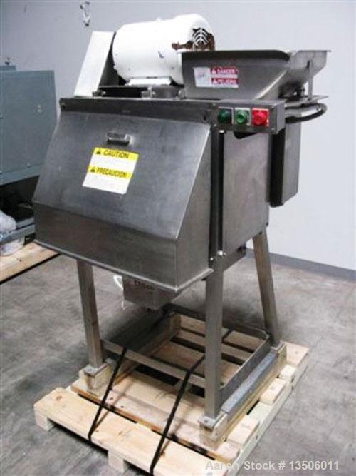 Used-Urschel RA-D cutter slicer. Three dimensional dicer features a wide selection of speeds and knife styles to give excell...
