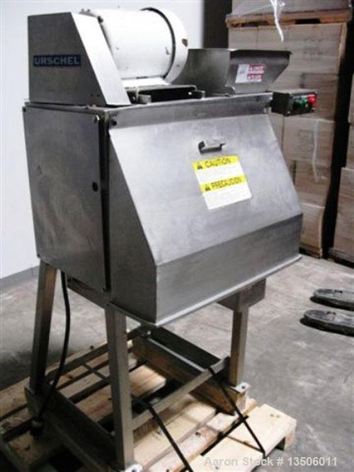 Used-Urschel RA-D cutter slicer. Three dimensional dicer features a wide selection of speeds and knife styles to give excell...