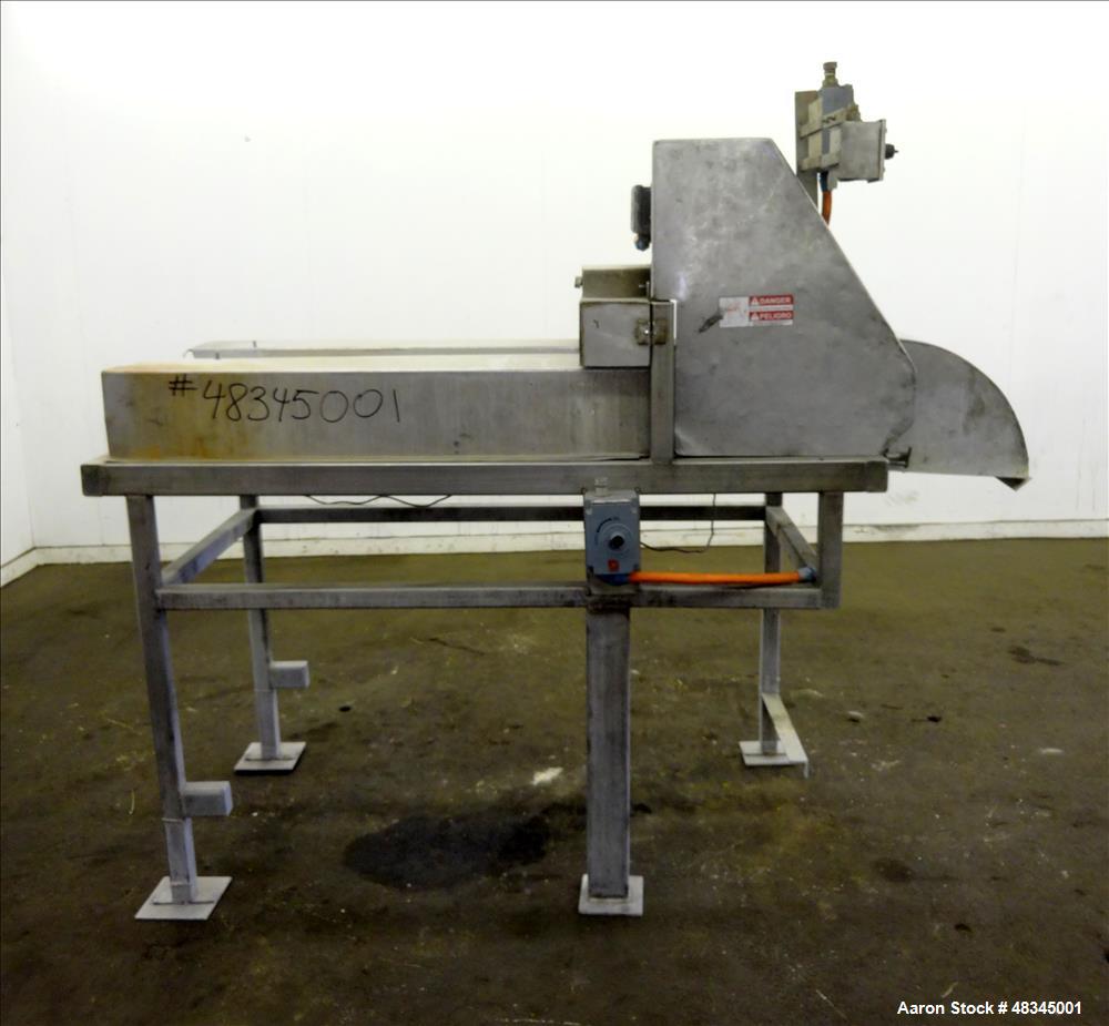 Used Urschel Belt-fed Dicer/Strip Cutter, 304 Stainless Steel.