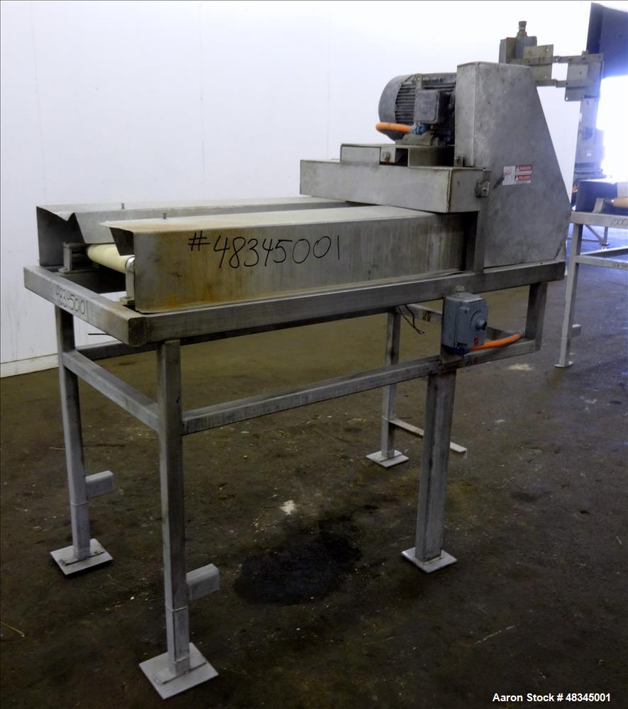 Used Urschel Belt-fed Dicer/Strip Cutter, 304 Stainless Steel.