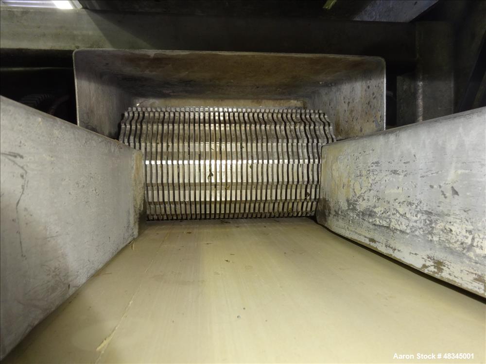 Used Urschel Belt-fed Dicer/Strip Cutter, 304 Stainless Steel.