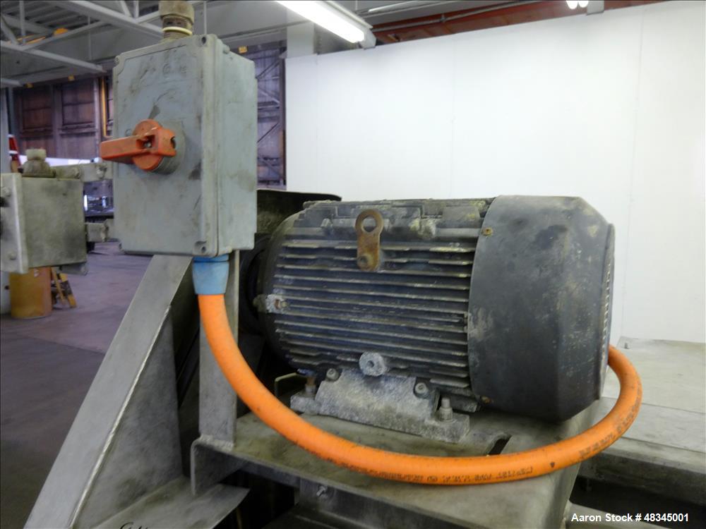 Used Urschel Belt-fed Dicer/Strip Cutter, 304 Stainless Steel.