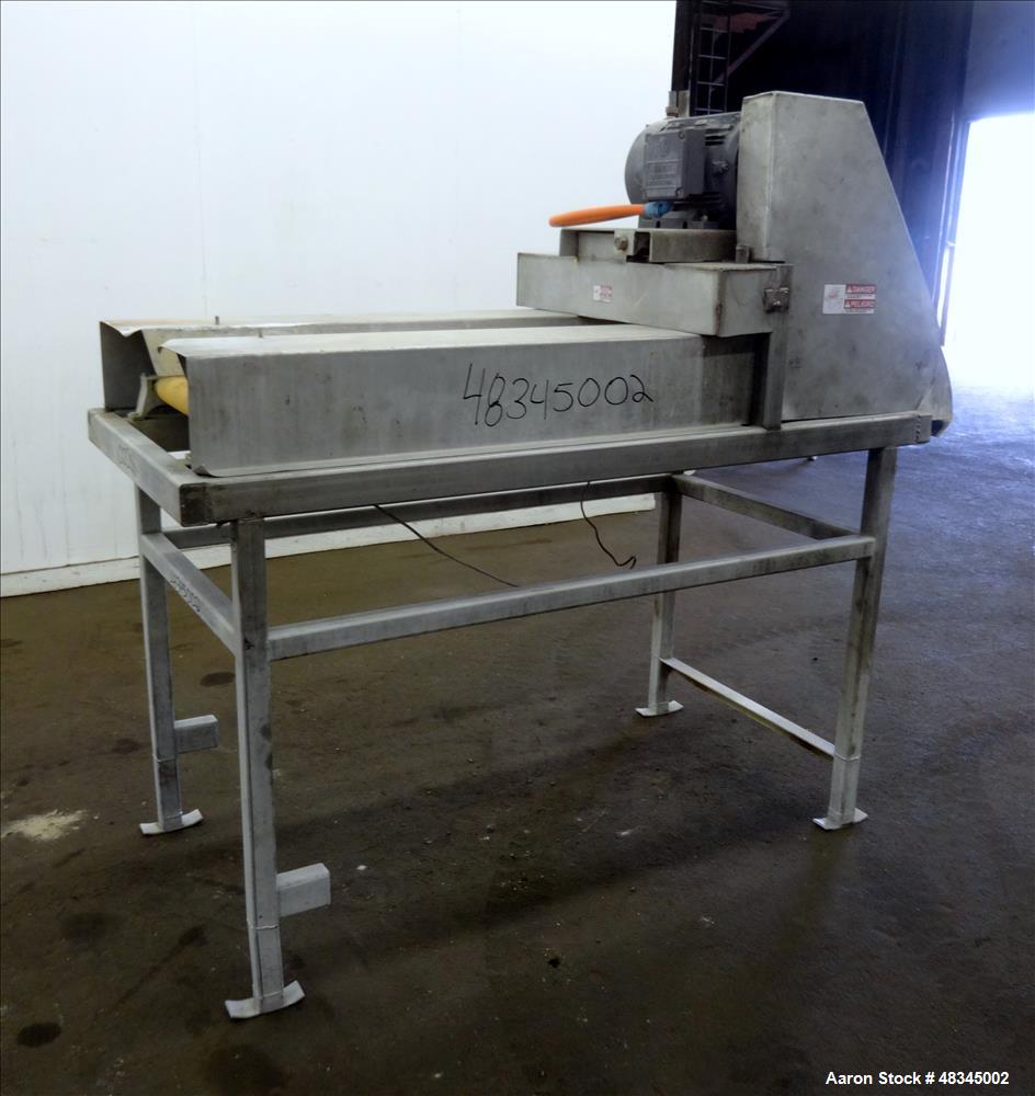 Used Urschel Belt-fed Dicer/Strip Cutter, 304 Stainless Steel.