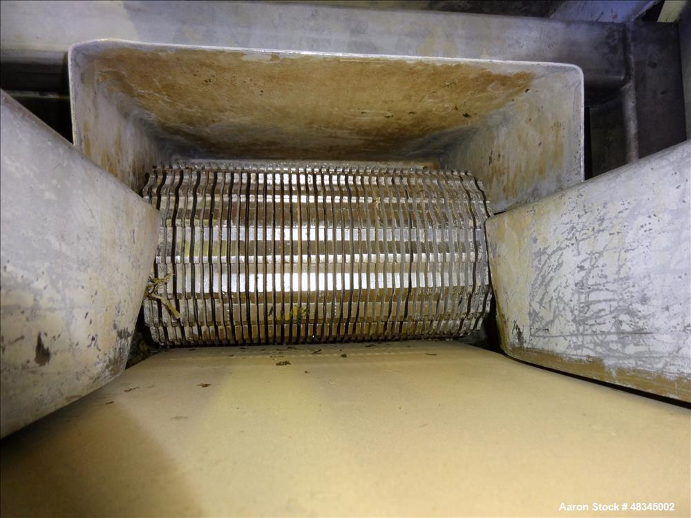 Used Urschel Belt-fed Dicer/Strip Cutter, 304 Stainless Steel.