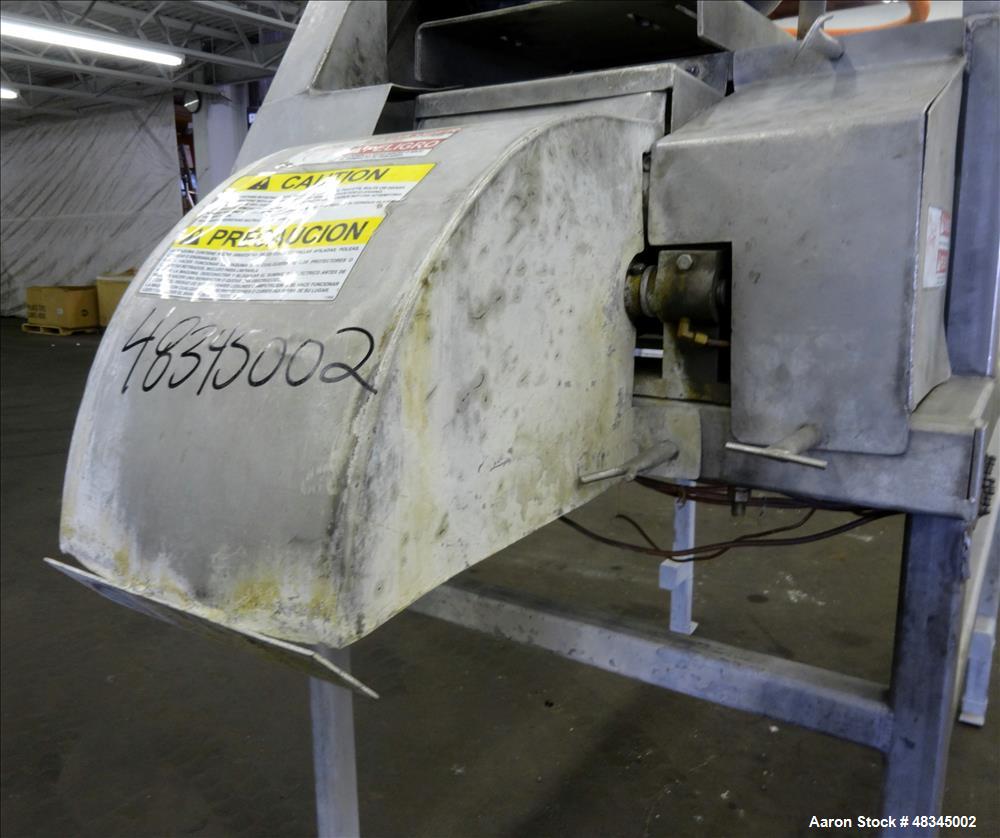 Used Urschel Belt-fed Dicer/Strip Cutter, 304 Stainless Steel.