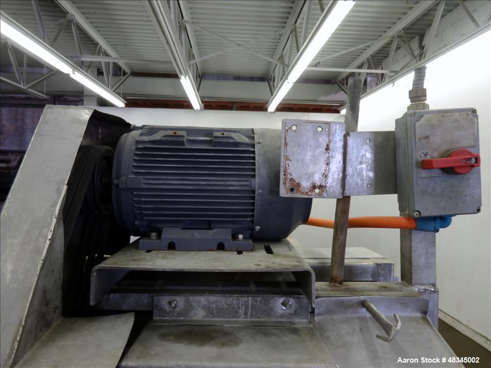 Used Urschel Belt-fed Dicer/Strip Cutter, 304 Stainless Steel.