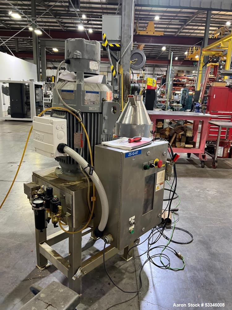 Used Urschel Comitrol 1700 Processor with Brake. Reduction mill for free flowing dry and semi-dry product with number of pounds of product per hour  depending on materials and application. No cutting...