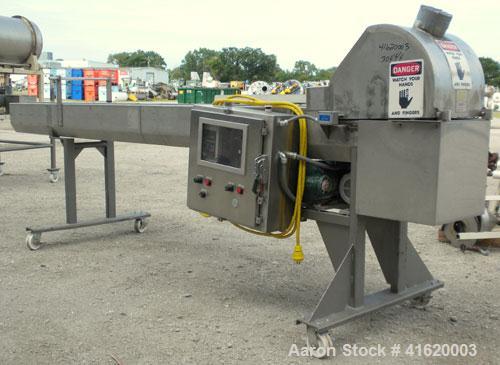 Used Stainless Steel Wenger Belt Cutting Conveyor, Model 73003-992
