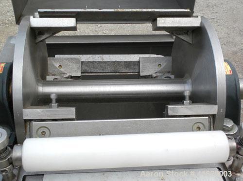 Used Stainless Steel Wenger Belt Cutting Conveyor, Model 73003-992