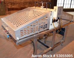 Used- Food Tools CS10TW Semi Automatic Sheet Cake Slicer. Speed From 50 to 100 Bakery Product Cuts Per Hour, Depending on Pr...