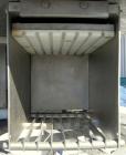 Used Grote Cheese Shredder, Model 200-D-100, 304 Stainless Steel. Approximate capacity 20# blocks of cheese. Shredder accepts a block of cheese and slices blocks directly into a shredding grate. Shre...