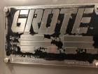 Used Grote Pendulum Slicer