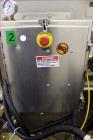 Used Marchant Schmidt Pneumatic Cheese Cubing Machine, Model MS80. Machine is rated at speeds up to 10,000 pounds per hour. Handles (2) 40 pound blocks of cheese, 2 blocks per cycle. Designed for har...