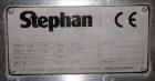 Used Stephan High Speed Mixer, Model TK 600, 304 Stainless Steel.
