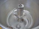 Used Stephan UMM/SK 40E-GN1 Mixer/Cutter, stainless steel on product contact parts, jacketed for steam/water, 10 hp/7.5 kW drive, 1450/2900 rpm, 380V/50 hz, handles vacuum.Bowl diameter 19.7