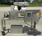 Used Urschel Slicer, Model H-A, Stainless Steel.  12 crosscut knives and 17 circular knives spaced 3/8