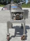 Used Urschel Slicer, Model H-A, Stainless Steel.  12 crosscut knives and 17 circular knives spaced 3/8