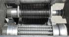 Used Urschel Slicer, Model H-A, Stainless Steel.  12 crosscut knives and 17 circular knives spaced 3/8