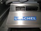 Unused- Urschel Comitrol Processor, model 3600, 304 stainless steel. Approximate 7'' diameter x 3'' deep cutting head, impeller driven by a 10 hp, 3/60/230/460 volt, 3525 rpm motor with a Sterns brak...