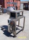 Used-Urschel Model CC Slicer.  Driven by 5 hp motor, stainless steel head and impeller, bronze gearbox, crinkle cut head wit...