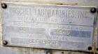 Used Urschel Slicer, Model CC, Stainless Steel. Maximum input product size 3-1/2”. Unit consists of: Swing away feed hopper, upper, and lower discharge chute, bearing housing, and cutting head suppor...