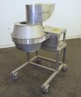 Used Urschel Slicer, Model CC, Stainless Steel. Maximum input product size 3-1/2