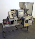 Used Urschel Model G Dicer. Unit is rated to 22,000 lbs per hour. Accepts up to a 5 1/2