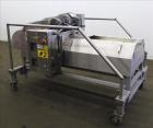 Used Urschel Dicer, Strip Cutter, and Shredder, Model M, 304 Stainless Steel. Will produce square or rectangular dices from 1/8