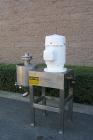 USED: Urschel Comitrol model MG1700. All stainless steel contactparts and stainless steel frame. Unit is equipped with Micro cuthead, 222 blade, style R, assembly #66379. 30 hp drive motor, 575volt. ...