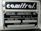 Usado- Procesador Urschel Comitrol 1700 con freno. Accionado por un motor de 40 HP. Montado sobre un soporte de acero inoxid...